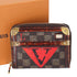 Louis Vuitton Zippy Card Wallet Trunk Time Canvas M63834